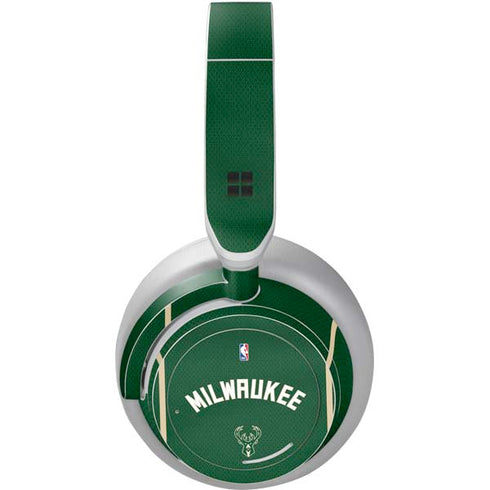 NBA Milwaukee Bucks Jersey Surface Headphones Skin